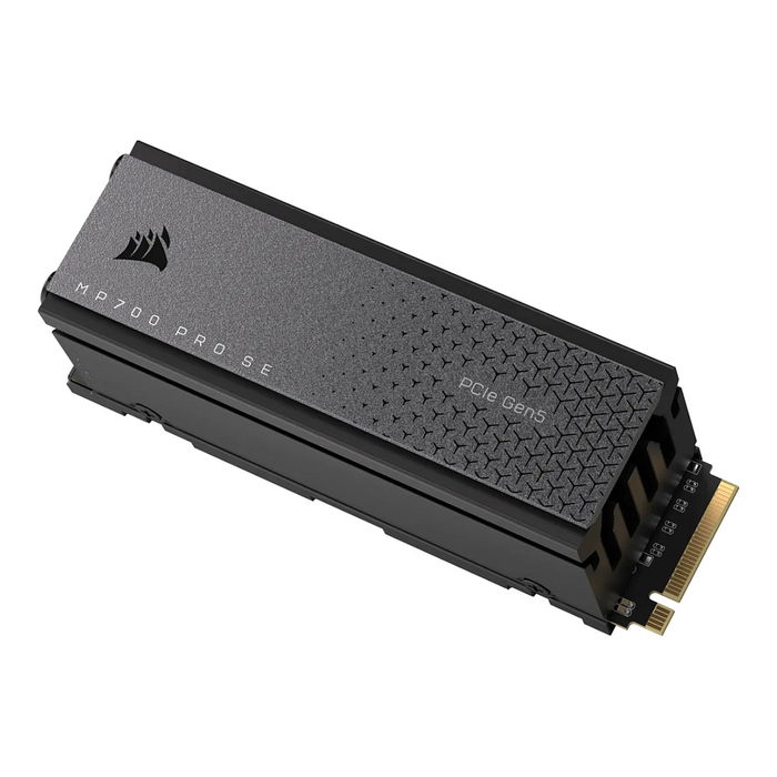 Corsair MP700 PRO SE SSD 4TB M.2 2280 NVMe PCIe 5.0 Gen5 x4 - 14000 MB/s, 12000 MB/s Escritura, 3D TLC, AES-256, Retail