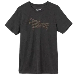 Gibson Camiseta Star Logo Tee Charcoal Talla X-Large