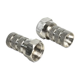 DeLOCK 65615 Conector F para cables de 5,0 - 5,2 mm