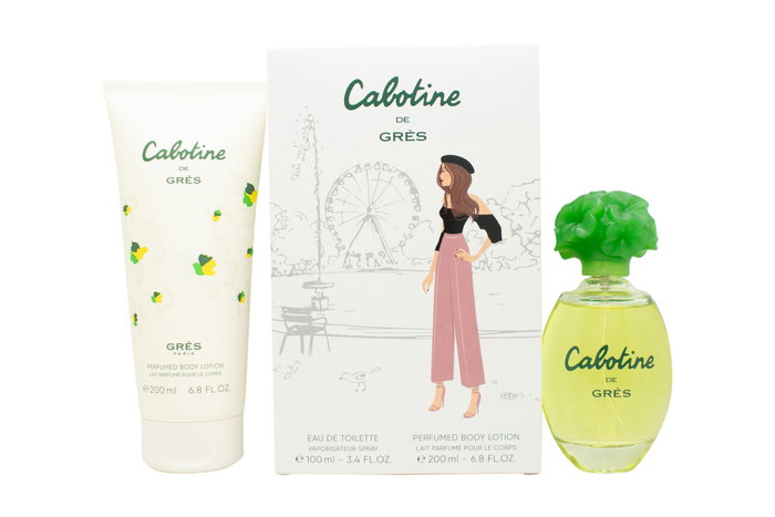 Gres Parfums Cabotine Set de Regalo 100ml EDT + 200ml Loción Corporal Gres Parfums Cabotine Set de Regalo 100ml EDT + 200ml Loción Corporal