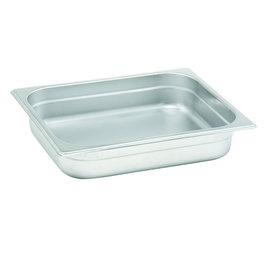 DBMARK - GNP23065 - Cubeta GN 2/3 de acero inoxidable. Tamaño 32,5 x 35,4 cm. Profundidad 6,5 cm. Capacidad 5,8 L - Venta 1 unidad