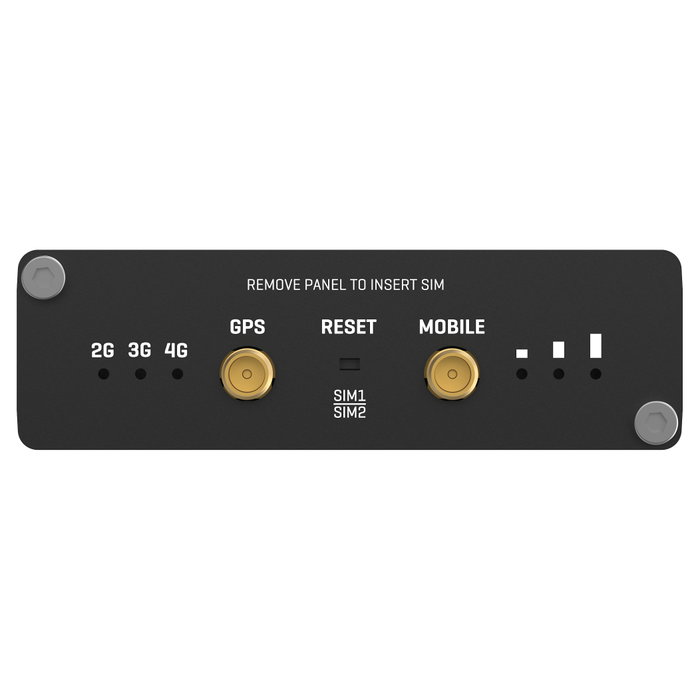 Teltonika TRB246 Gateway IoT Industrial 4G LTE Cat4 1xRJ45 100Mbps Panel Carril DIN Negro