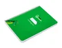 Liderpapel Cuaderno espiral A5 Pautaguía Tapa Dura 80 Hojas Papel 90gr Cuadro Pautado 3mm Verde