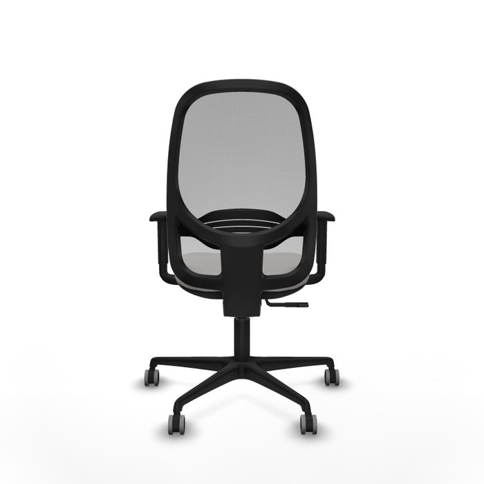 PIQUERAS Y CRESPO Silla de oficina Cilanco con mecanismo Sincro Blanco y Gris