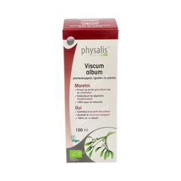 PHYSALIS Extracto de Muérdago Bio 100 ml - Extracto 100% Puro Natural, Viscum album, Producto Vegano