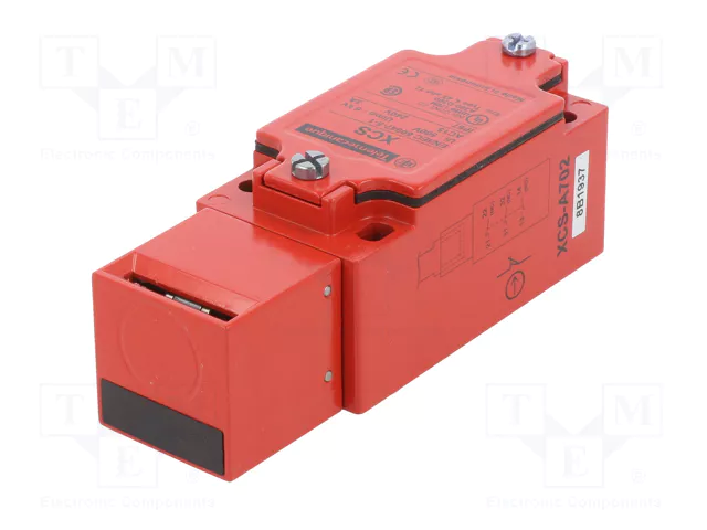 TELEMECANIQUE SENSORS Interruptor de seguridad XCSA NC x2 + NA rojo TELEMECANIQUE SENSORS Interruptor de seguridad XCSA NC x2 + NA rojo