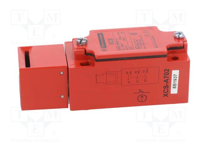 TELEMECANIQUE SENSORS Interruptor de seguridad XCSA NC x2 + NA rojo TELEMECANIQUE SENSORS Interruptor de seguridad XCSA NC x2 + NA rojo