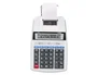 Liderpapel Calculadora impresora pantalla papel 57 mm 12 dígitos impresión bicolor blanca