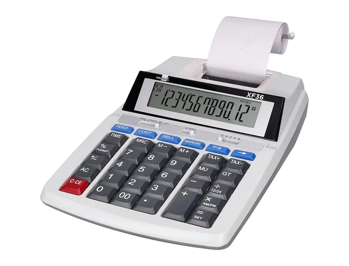 Liderpapel Calculadora Impresora 12 Dígitos Pantalla Impresión Bicolor Rollo Papel 57mm 235x155x62 mm Liderpapel Calculadora Impresora 12 Dígitos Pantalla Impresión Bicolor Rollo Papel 57mm 235x155x62 mm