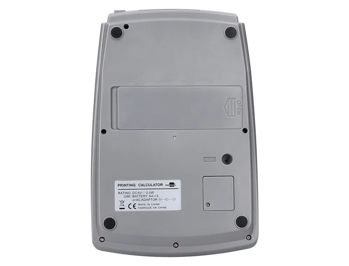 Liderpapel Calculadora Impresora 12 Dígitos Pantalla Impresión Bicolor Rollo Papel 57mm 235x155x62 mm Liderpapel Calculadora Impresora 12 Dígitos Pantalla Impresión Bicolor Rollo Papel 57mm 235x155x62 mm