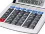 Liderpapel Calculadora impresora pantalla papel 57 mm 12 dígitos impresión bicolor blanca