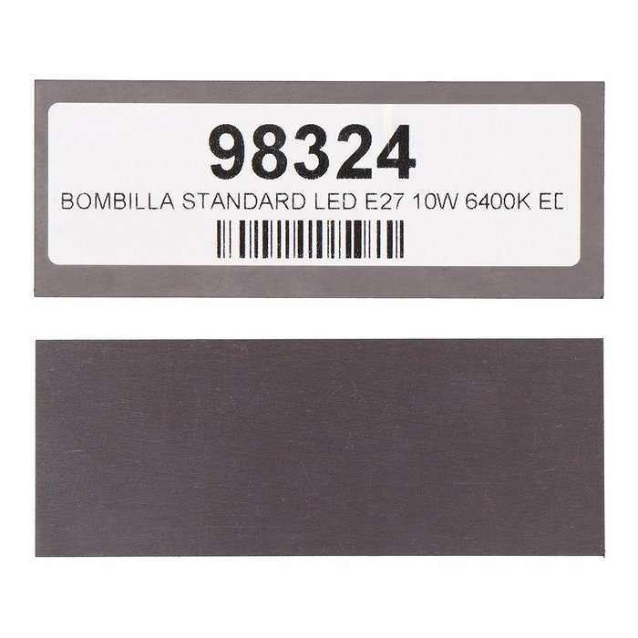 Edm Iman para etiquetas estanteria 10,5 x 4,0 cm Negro Goma Edm Iman para etiquetas estanteria 10,5 x 4,0 cm Negro Goma