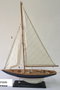 DKD Home Decor Barco de Madera Maciza Blanco y Azul 42x9x62