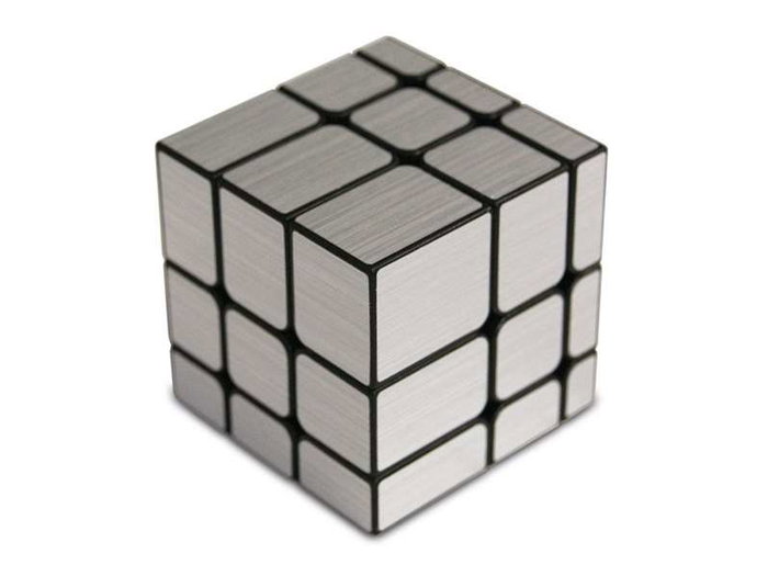 Cayro Cubo Mirror 3x3x3 50 mm - Cubo de Rubik Espejo, Puzzle, Plástico, en Caja (ES, EN, FR, DE, IT, PT)