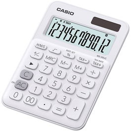 Calculadora Sobremesa Casio 12 Digitos Ms-20Uc Blanco