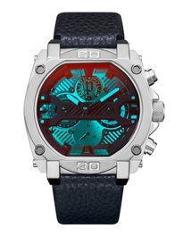 Police PEWJF2226802 con correa de cuero azul