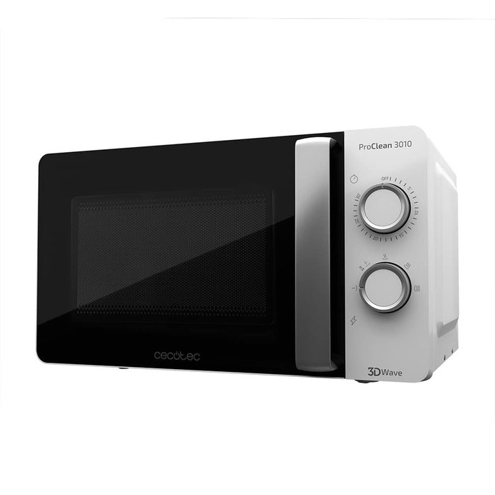 Cecotec ProClean 3010 Microondas de 20 L, 700 W, Blanco Cecotec ProClean 3010 Microondas de 20 L, 700 W, Blanco