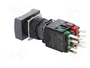 SCHNEIDER ELECTRIC Interruptor de presión Harmony XB6 16mm Rojo LED