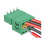 DeLOCK Bloque de terminales para PCB 4 pin 5,08 mm horizontal