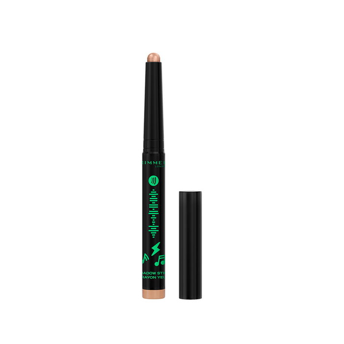 Rimmel London Wonder Last Sombra de Ojos en Stick #004-Funky Gleam 1.64 g - Color Intenso, Larga Duración, Vegano