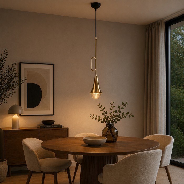 GreenIce Deco Lámpara Colgante Yogyakarta Sarmal - 3061 Oro/Negro GreenIce Deco Lámpara Colgante Yogyakarta Sarmal - 3061 Oro/Negro