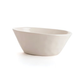 Bidasoa Bol Irregular Cerámico Cosmos Blanco 17 cm