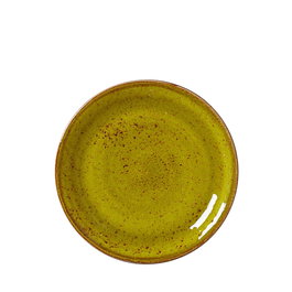 Steelite Plato Llano Coupe Craft Verde, Vitro Porcelana, 20.25 cm (Set de 24)