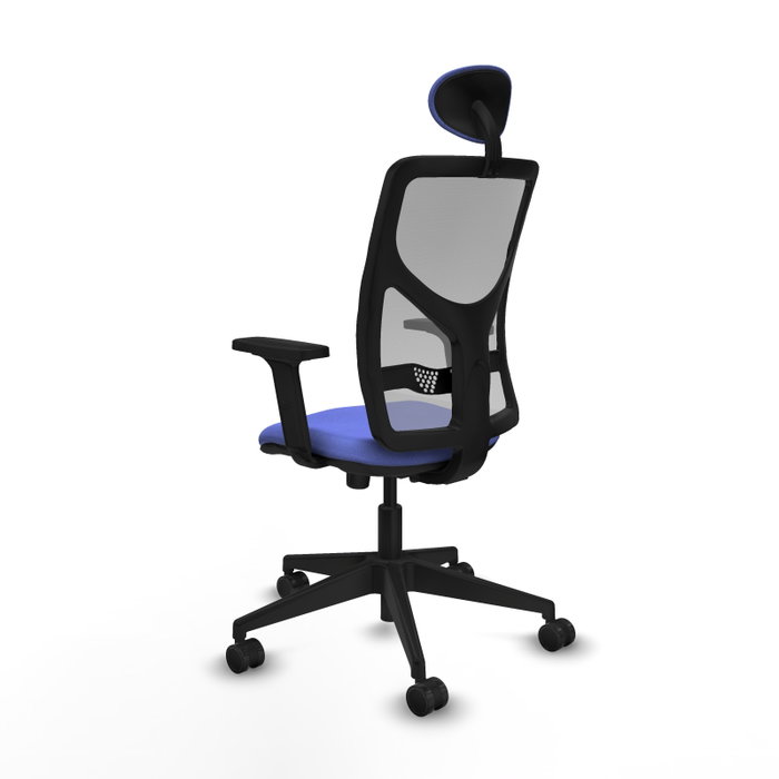 PIQUERAS Y CRESPO Silla de oficina Motilla con Mecanismo Sincro, Azul claro y Gris PIQUERAS Y CRESPO Silla de oficina Motilla con Mecanismo Sincro, Azul claro y Gris