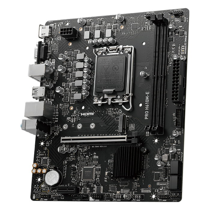 MSI PRO H610M-E DDR5 LGA 1700 Micro ATX