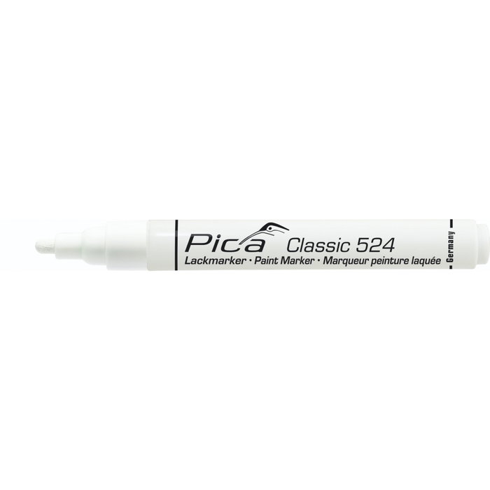 Pica Marcador permanente classic blanco con punta bala 2-4 mm Pica Marcador permanente classic blanco con punta bala 2-4 mm