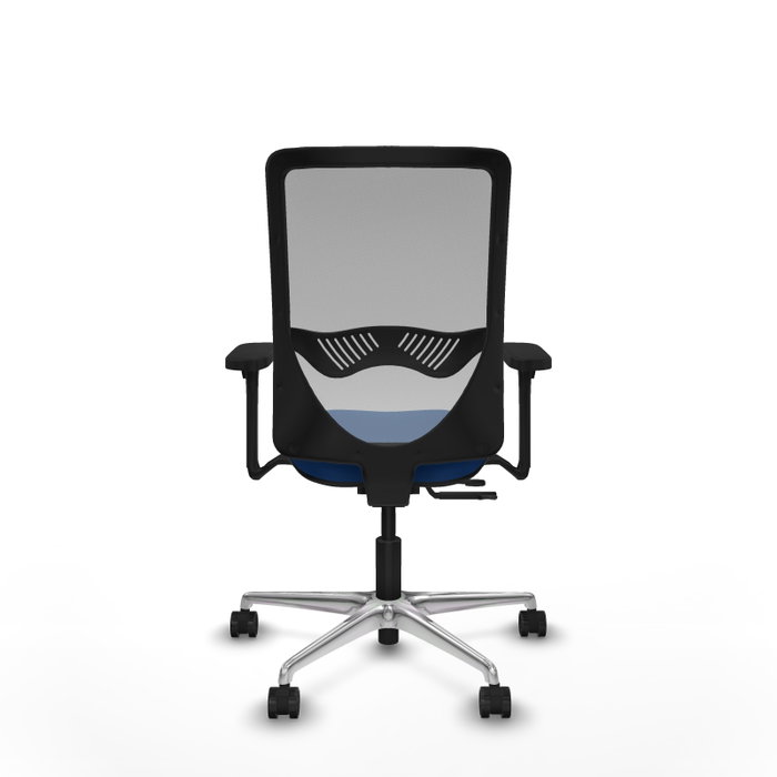 PIQUERAS Y CRESPO Silla de oficina Zulema Azul/Gris con mecanismo Sincro/Traslack PIQUERAS Y CRESPO Silla de oficina Zulema Azul/Gris con mecanismo Sincro/Traslack