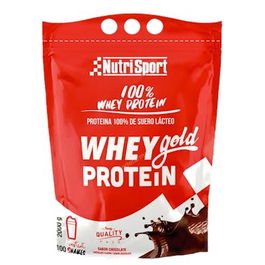 NUTRISPORT Whey Gold Protein Fresa Bolsa 2Kg Proteína Recuperación Muscular