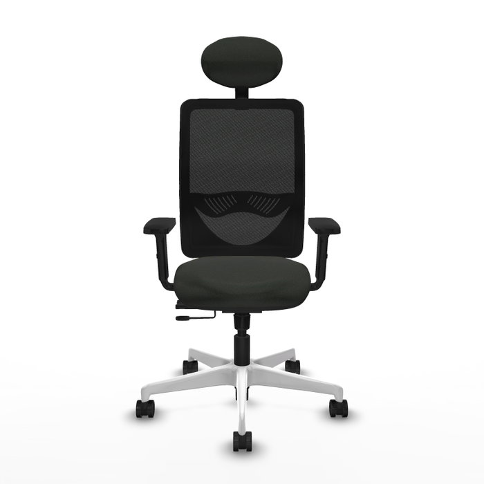 PIQUERAS Y CRESPO Silla de oficina Zulema con mecanismo Sincro/Traslack y cabecero fijo, color Negro PIQUERAS Y CRESPO Silla de oficina Zulema con mecanismo Sincro/Traslack y cabecero fijo, color Negro