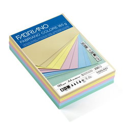 Fabriano Cartulina A4 Colores Pastel 185g Paquete de 250