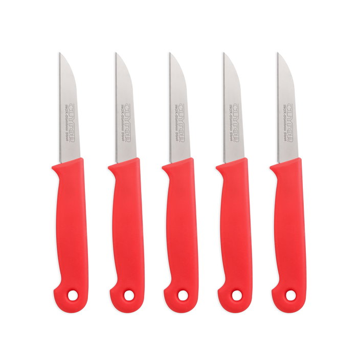 Prx Set de 5 Cuchillos de Cocina con Pelador - 16.3 cm (24 Unidades)