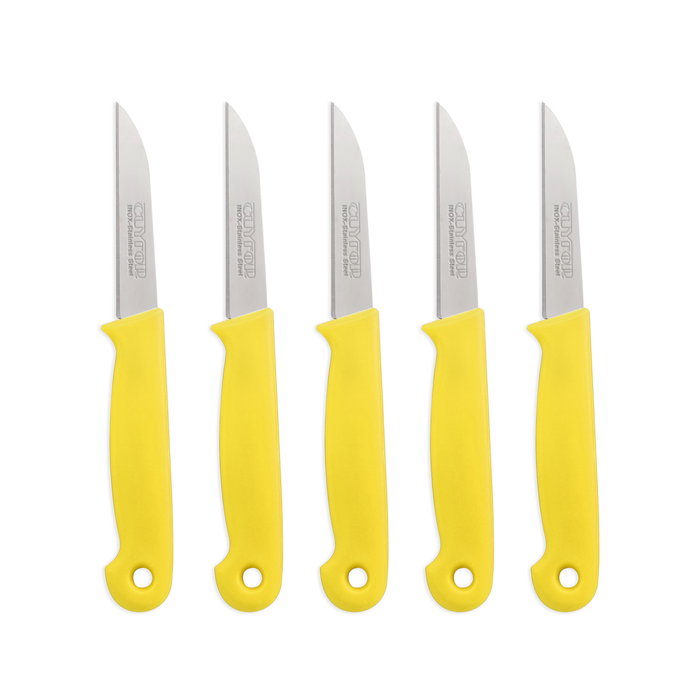Prx Set de 5 Cuchillos de Cocina con Pelador - 16.3 cm (24 Unidades)
