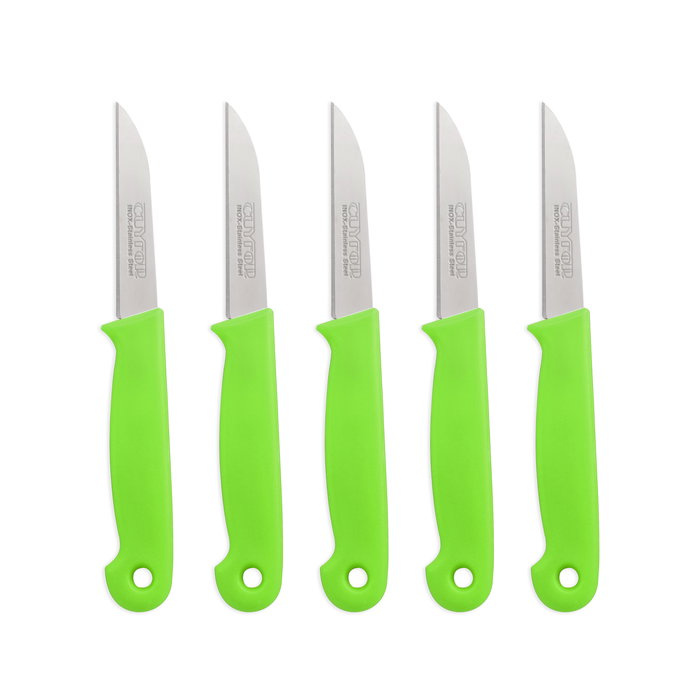 Prx Set de 5 Cuchillos de Cocina con Pelador - 16.3 cm (24 Unidades)