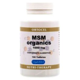 ORTOCEL NUTRI-THERAPY MSM Organics 1000Mg 100 Comprimidos