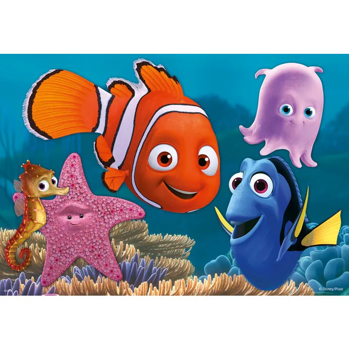 Ravensburger Puzzle Nemo el pequeño fugitivo 2 x 12 piezas RAV4005556075560 Ravensburger Puzzle Nemo el pequeño fugitivo 2 x 12 piezas RAV4005556075560