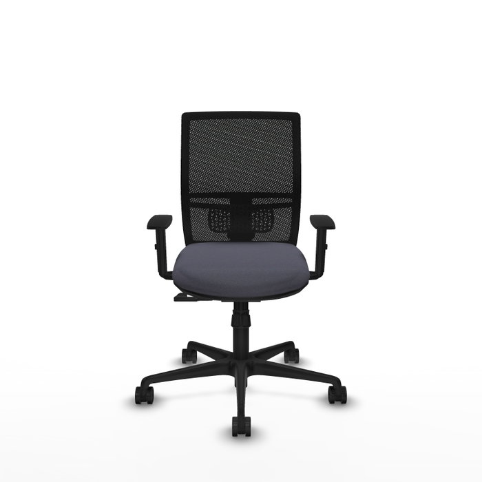 PIQUERAS Y CRESPO Silla de oficina Yunquera Gris oscuro con mecanismo Sincro PIQUERAS Y CRESPO Silla de oficina Yunquera Gris oscuro con mecanismo Sincro