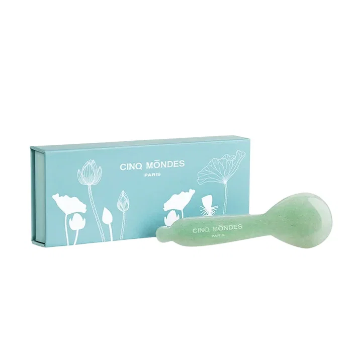 Cinq Mondes Gua Sha Piedra de masaje facial para elevación Cinq Mondes Gua Sha Piedra de masaje facial para elevación