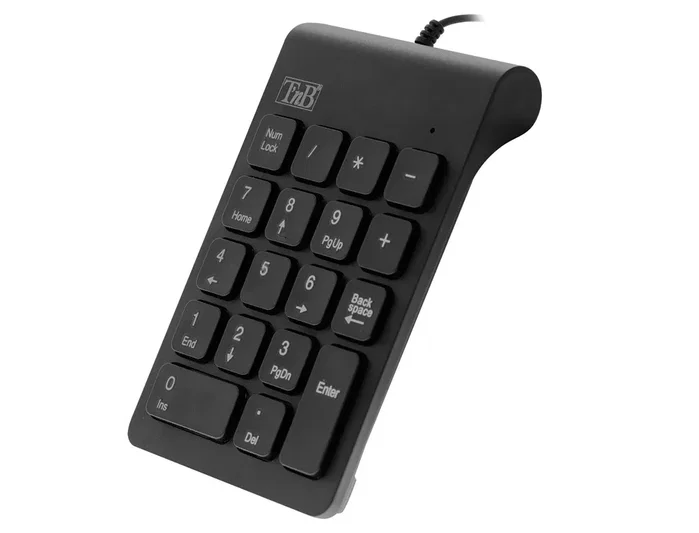 TNB Teclado numérico MPV1 USB Negro