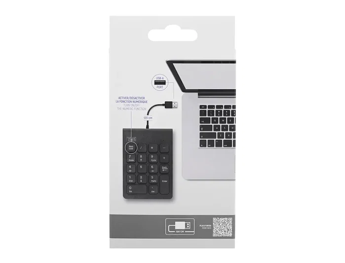 TNB Teclado numérico MPV1 USB Negro