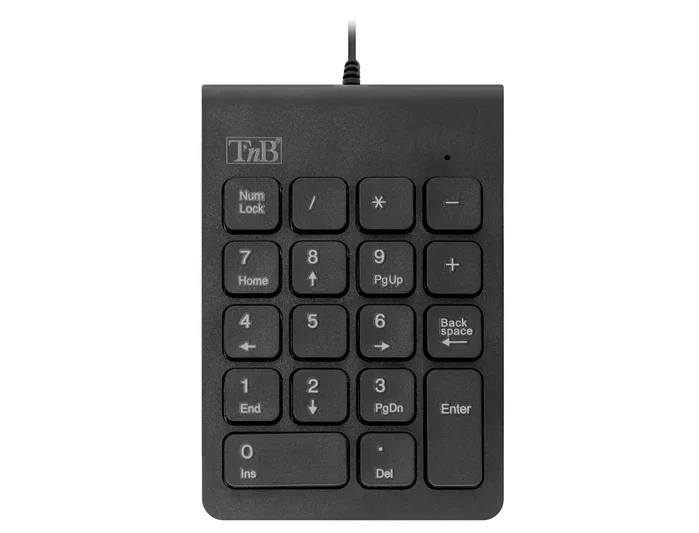 TNB Teclado numérico MPV1 USB Negro