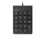 TNB Teclado numérico MPV1 USB Negro