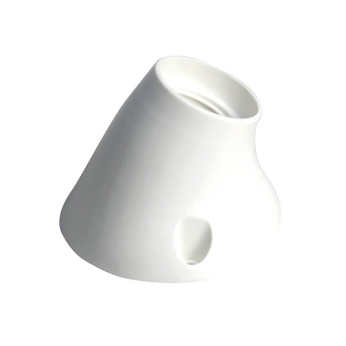 GSC Evolution Portalamparas de superficie curvo E27 Blanco GSC Evolution Portalamparas de superficie curvo E27 Blanco