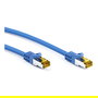 Goobay Cable de Red RJ-45 Patchkabel Cat 6.a/7 S/FTP Azul 1,5 m 500 MHz 10 Gbit/s PoE+ 91592