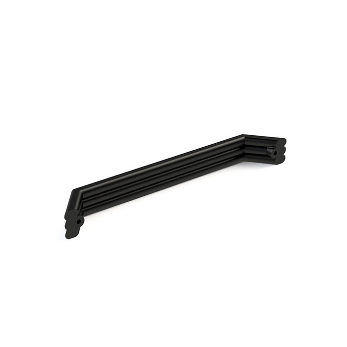 HERRAJES ALK Tirador Zamak Modelo Hablot Negro Mate 180 mm