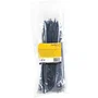 Startech CBMZT10B - Bridas de Nylon Reutilizables para Cables, Paquete de 100 Unidades, 25cm de Largo, Color Negro, 68mm Diámetro Máximo