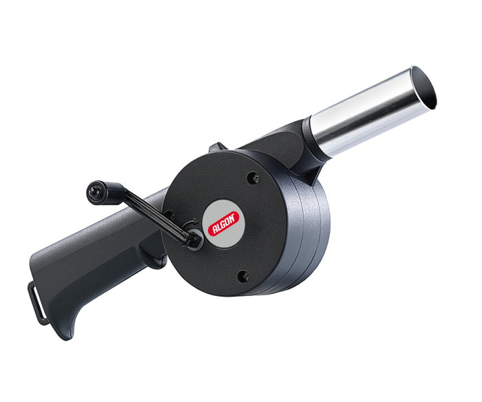 Inde Ventilador de Barbacoa 25 cm Algon Bbq - Dimensiones: 8.5 cm Largo x 5.8 cm Ancho x 24.7 cm Alto, Peso: 2.68 kg (18 Unidades)